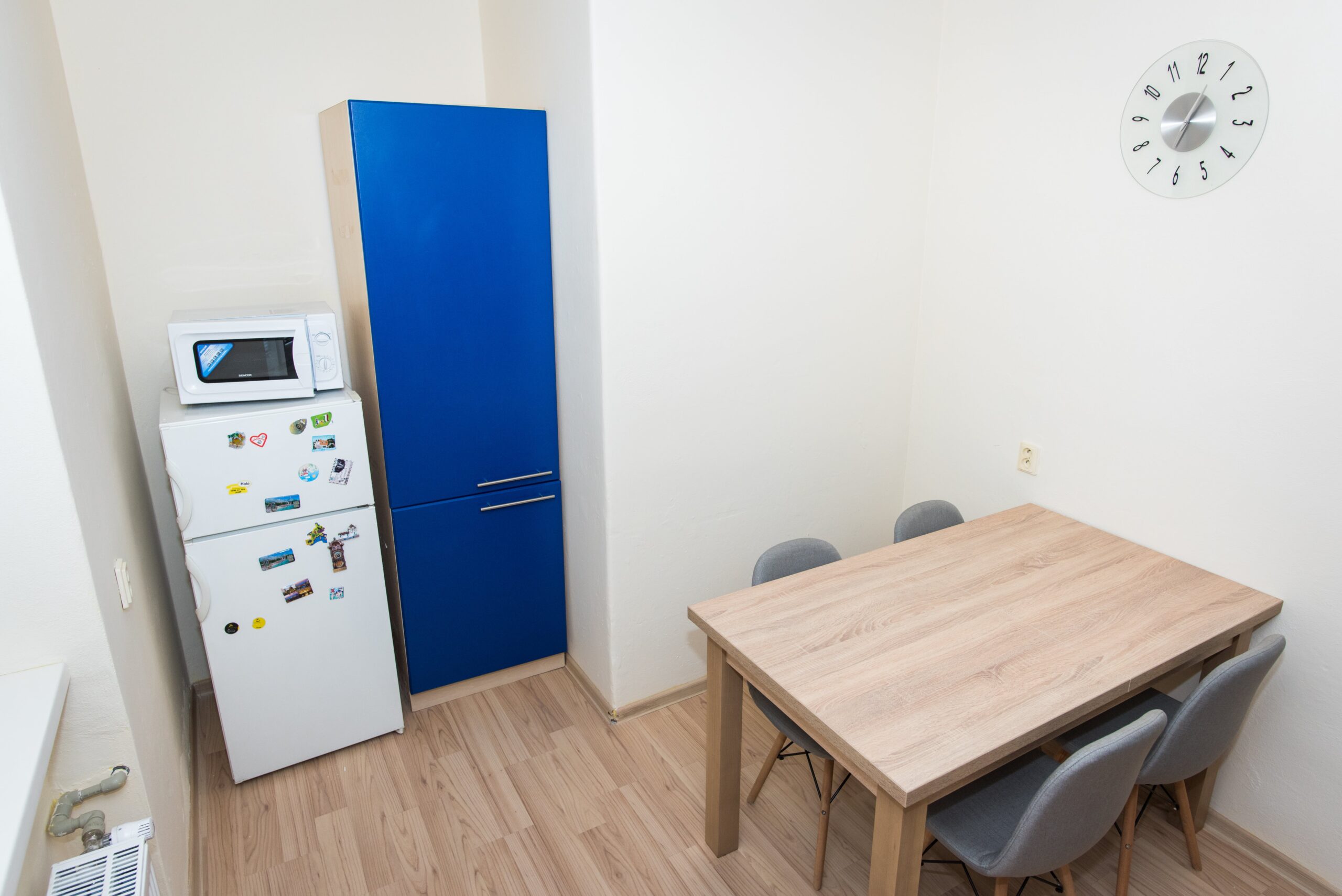 Obývacia časť apartmánu s rozťahovacím gaučom